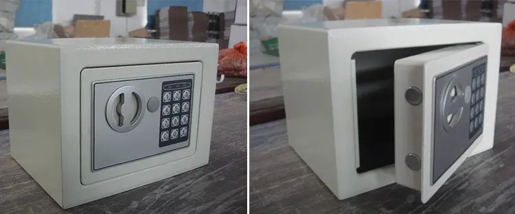Mini Steel Gift Digital Fireproof Safe Deposit Locker 