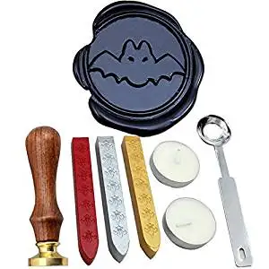 Seal Bat Find Deals On Line At Alibaba Get Quotations Fql Bat Vintage Rosewood Wax Seal Stamp Set With Gold Red Silver Sticks