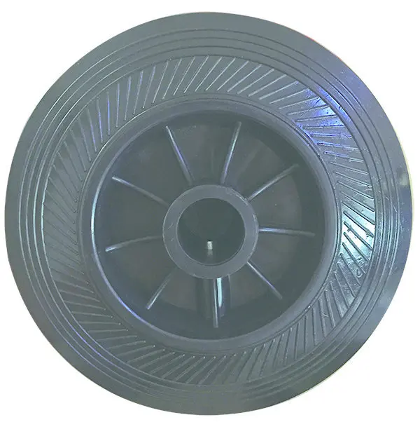8 inch trash bin PU foam wheel