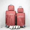 Hot Selling OEM Glossy 4 Piece Suit Real Travel Carbon Fiber Luggage
