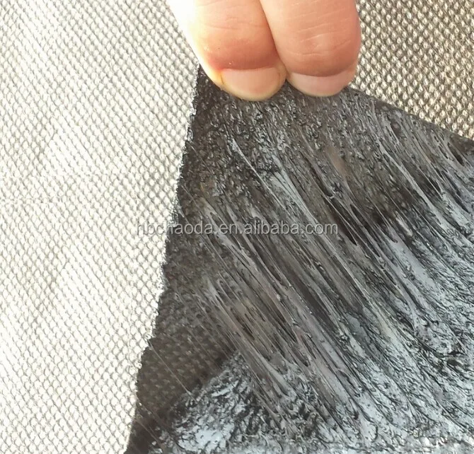 Non-curing rubber asphalt waterproof coating