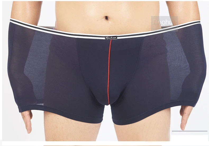 Top Quality Boxers Bamboo Underwear Male Underwear Box Plus Big Size
