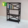Yibang Modern X-shape Mdf hall Bookcase Bookshelf With Bookcase