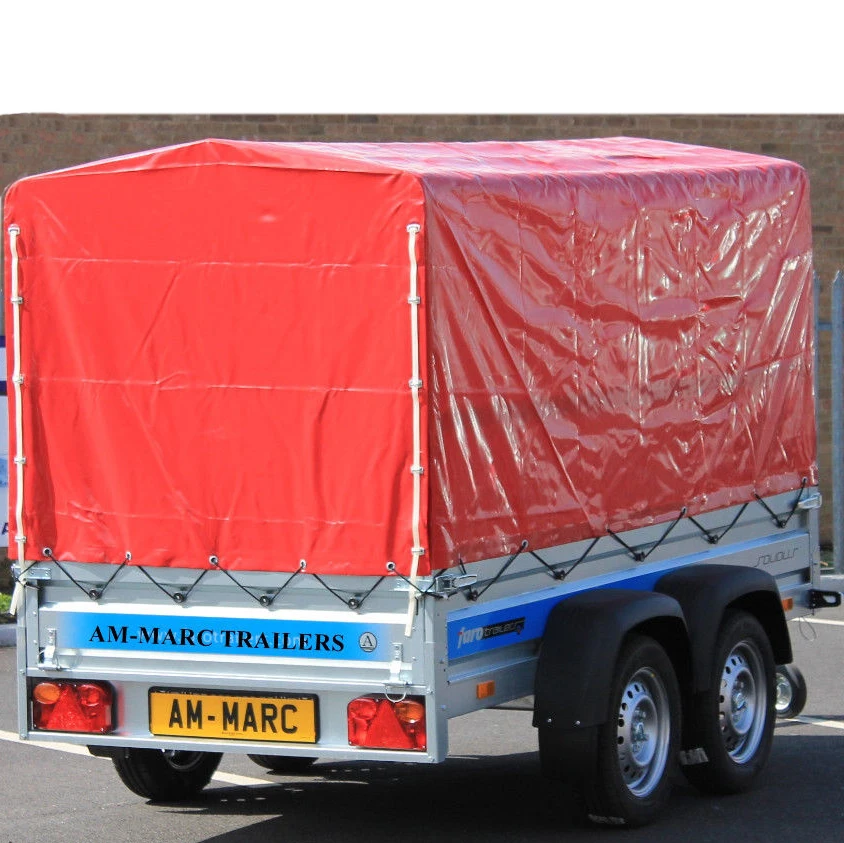 Custom Size Waterproof Tarpaulin 8x4/7x4 Pvc Open Trailer Cover Utility