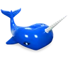 Newest Special Whale Design PVC Inflatable Water Animal Toys Pool Float For Kids