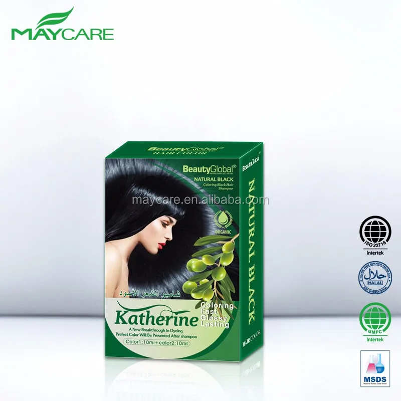 Antiallergy 2018 Latest Hair Dye Powder Herbal Hair Colours