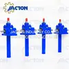 danmark client JT-10T short stroke manual operation screw jack lift mechanism for spider mould installation