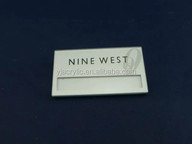Custom Pin Acrylic Desk Name Plate Brand Name Plates Buy