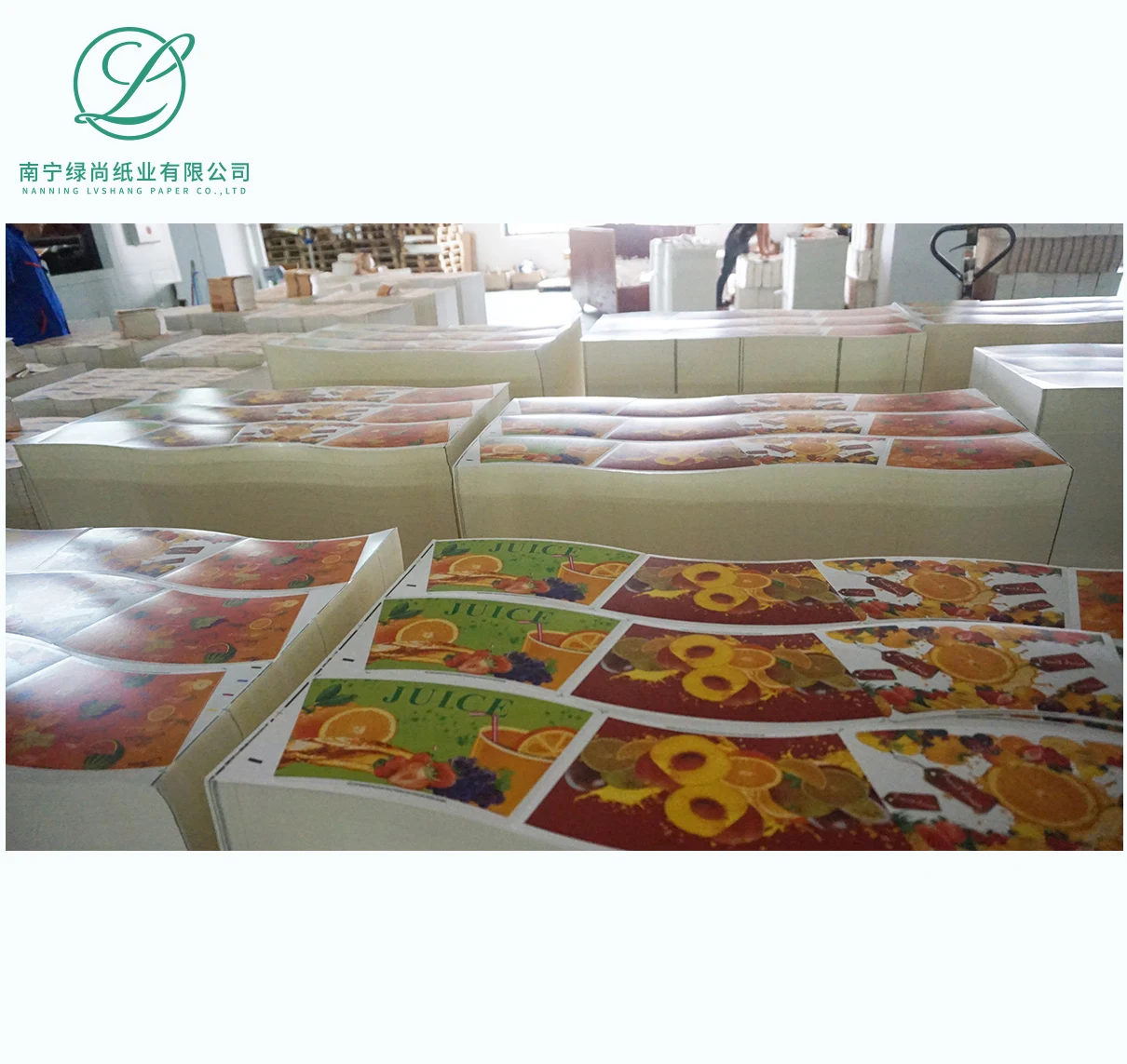 Hot Sale Food Grade Paper Cardboard Paper Cup Sheet Printed For