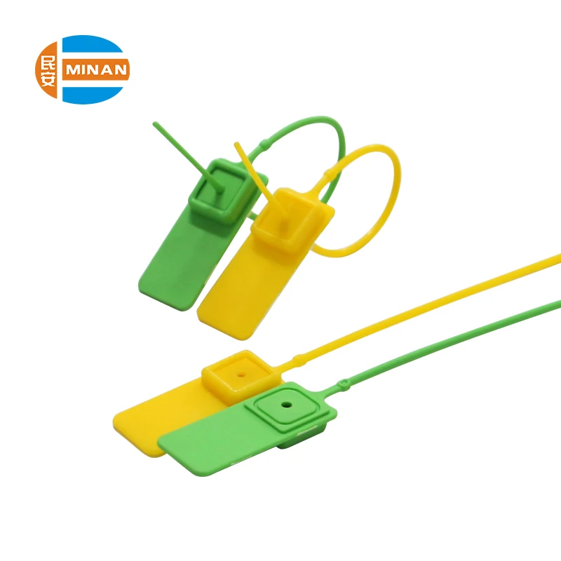 MA - PS 6005 tamper proof pull tight airline luggage security plastic seal
