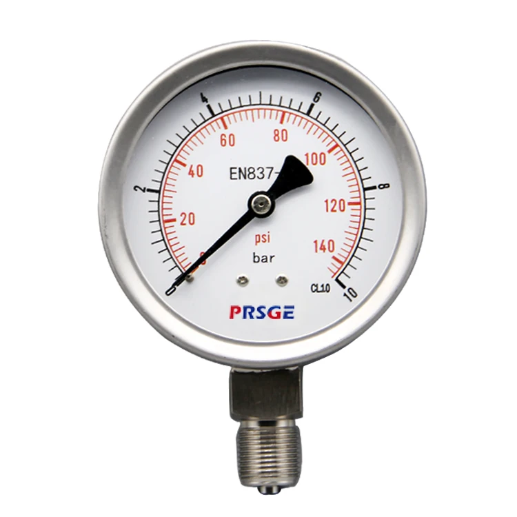 Ready To Ship Best Price Manufactier Natural Gas Pressure Gauge