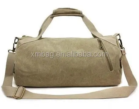 small canvas duffle bag