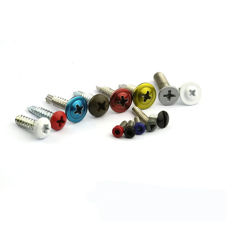 Color Painted Decorative Head Screw Buy Color Srew,Painted Screw