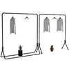 Metal Clothes Drying Backpack Display Cloth Rack