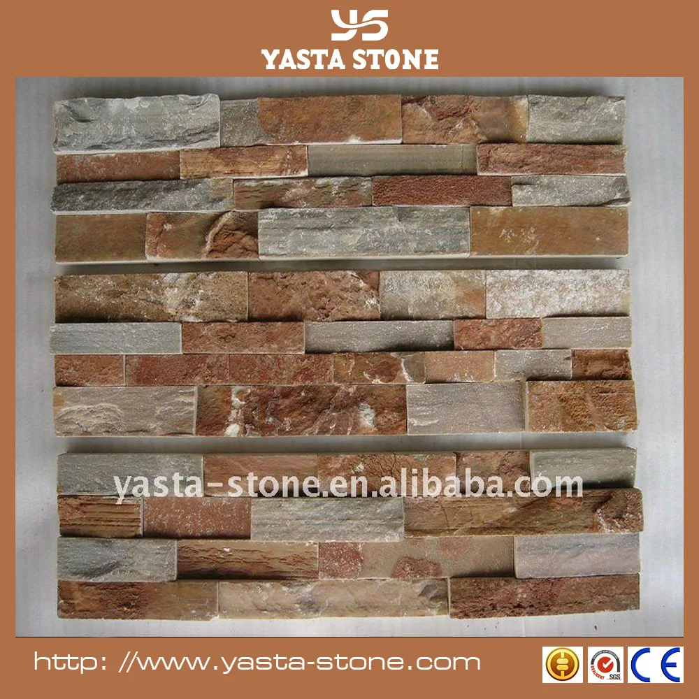 Decorative Stacked Stone Wall Tile Rough Edge Slate Tile Buy Rough