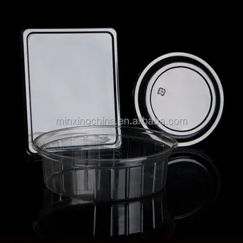 clear plastic round boxes