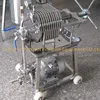 High quality SS 304 316L beer plate frame filter with electric pump
