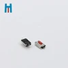 HM The high quality Red button 2 pin smd tact switch