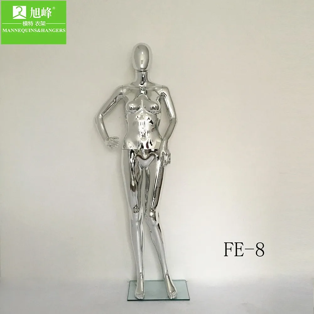 Wholesale Anatomically Correct Female Mannequin Chrome Sliver Buy