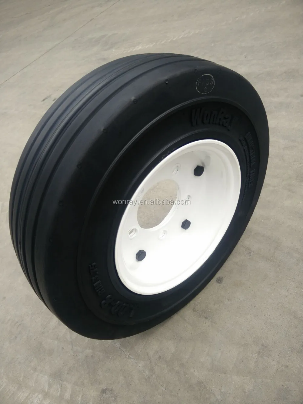 Hot Sale 13 Inch 3.208 Small Trailer Solid Rubber Tires And Wheels For