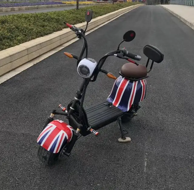 800 w 12ah 小型脂肪轮胎折叠电动滑板车 citycoco 迷你摩托车