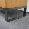 bed frame with hotel project, table frame base for hotel