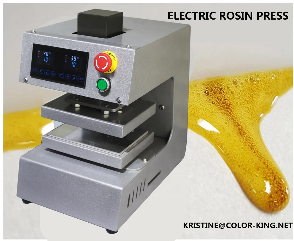 Colorking Manual Portable Dual Heating Plate Mini Rosin Dab Press