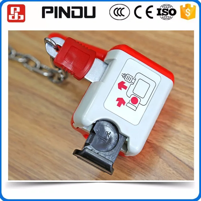 Zinc Alloy Trolley Lock Coin Operated Supermarket Shopping Cart Lock