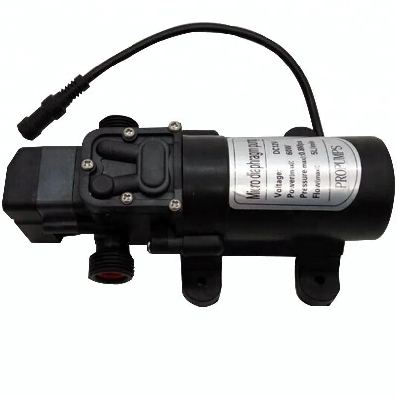 160PSI 12V DC Misting High Pressure Nozzles Kit Booster Pump & Power Supply USA 