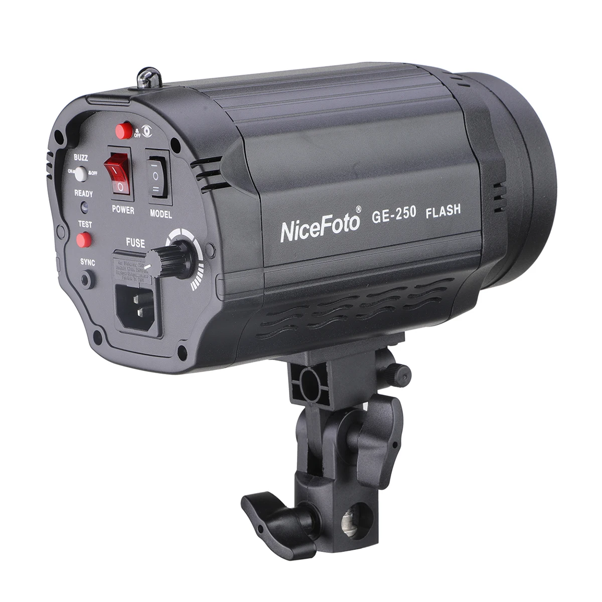 GE-250 250W NiceFoto Mini Studio Flash Light  GN55 CCT 5500 Strobe flash photo light photographic equipment for video shooting