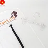 hot sale pvc hair packing bag/Transparent Plastic Bags for Hair Extensions with Self Adhesive Tape