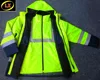 Hi Vis High Visibility 3-IN-1 Winter Waterproof Reflective Safety Jacket