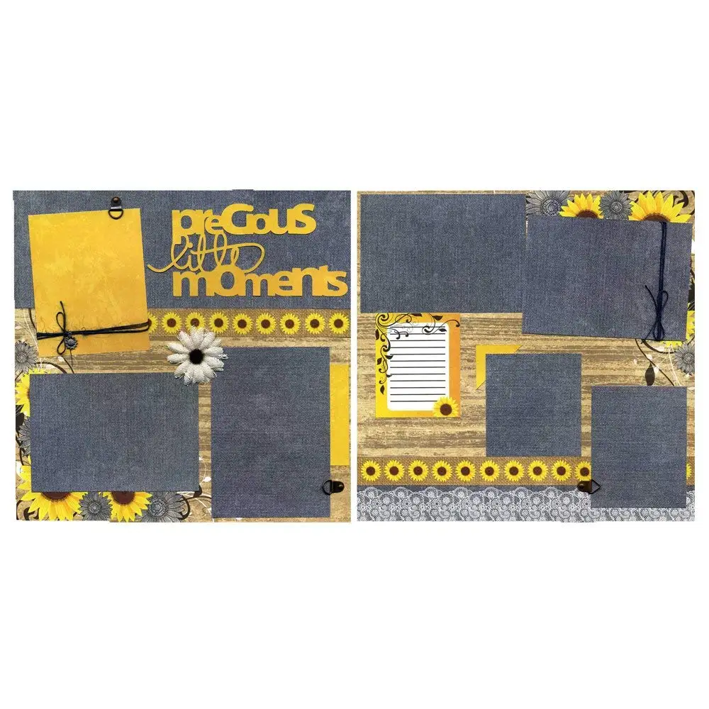 MCS MBI 13.5x12.5 Magical Moments Theme Scrapbook Album with 12x12 Pages 860138