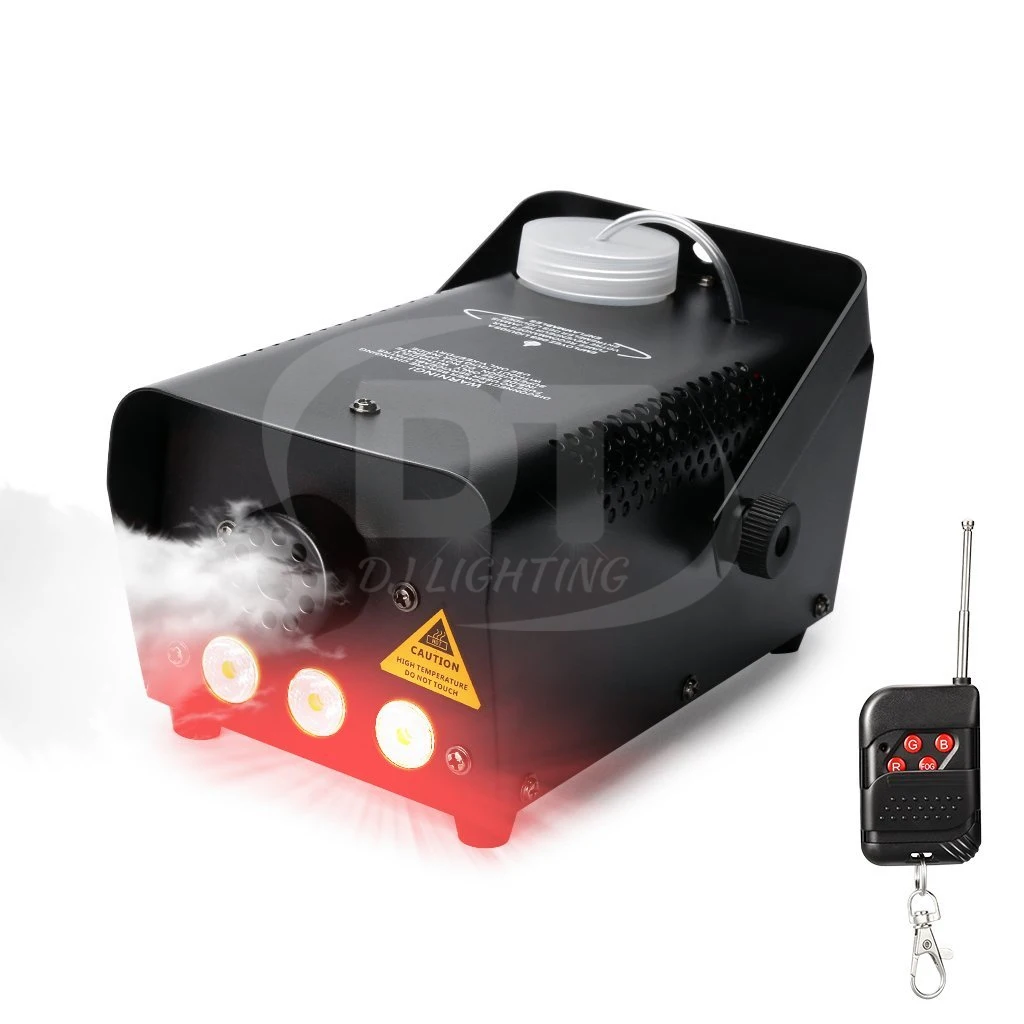 500w Portable Rc Fog Machine With Wireless Remote Control Equipped With