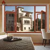 New style bridge- cut aluminum glass windows