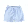 Children Summer Clothes Kids Plain Seersucker Grid Short Baby Girl Shorts
