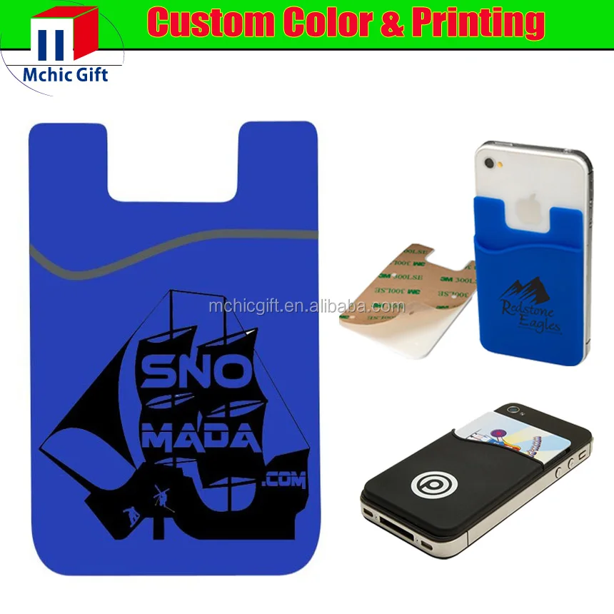 custom adhesive 3m sticker rubber cell phone silicone credit card - Custom Adhesive Cell Phone Card Holder custom adhesive 3m sticker rubber cell phone silicone credit card - Custom Adhesive Cell Phone Card Holder