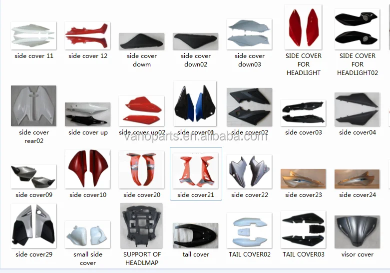 nmax motorcycle accessories plastic fairing body kit Products from
