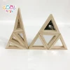 Earlier Childhood Preschool Teaching Resources Educational Wooden Toys Supplier Mirror Unit Blocks Set