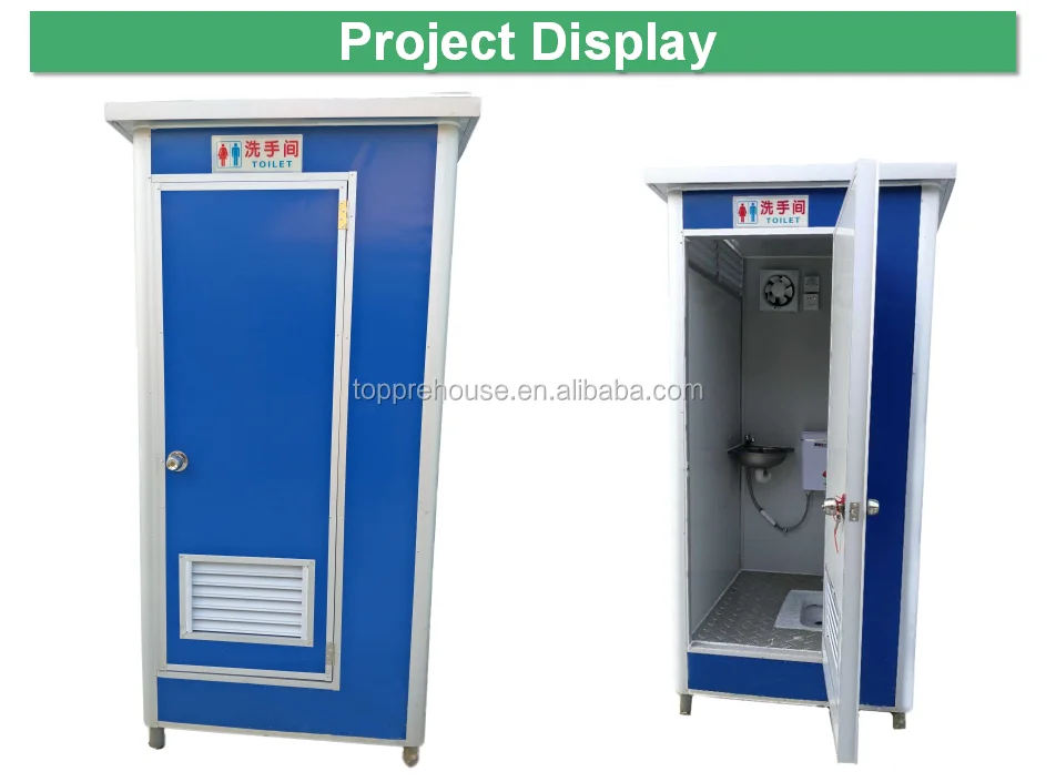 Philippines / Sri Lanka / India / Dubai Standard Portacabin Toilet Prices For Portable Bathroom