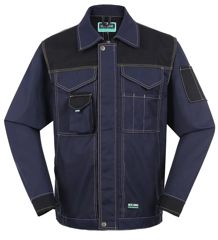 Electrician Workwear Wearable Work Denim Jacket Safety Workwear Uniform