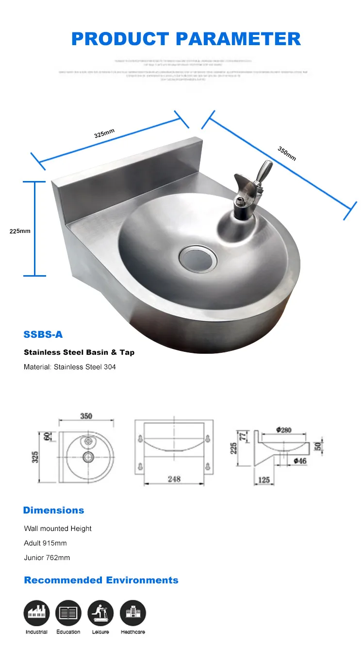 Drinking Fountain For Playground Industrial School Project Outdoor Water Faucet.jpg