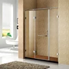 Economic hinge open style russian shower steam room with lcd tv
