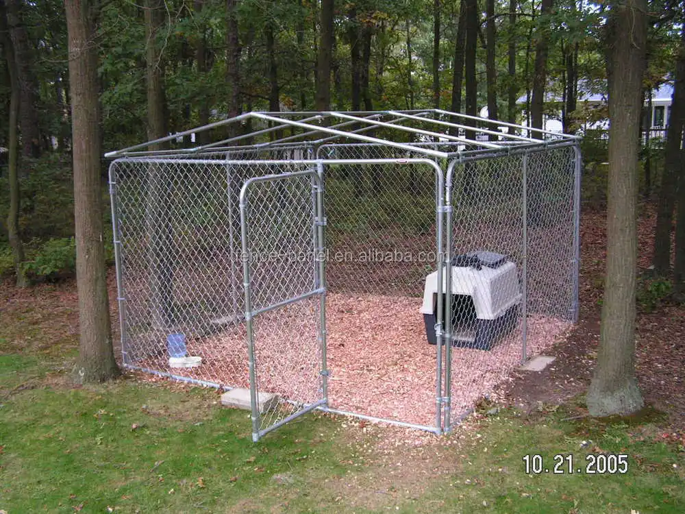Outdoor Galvanized Steel Dog Kennel Fence Panel Buy Dog Kennel Fence