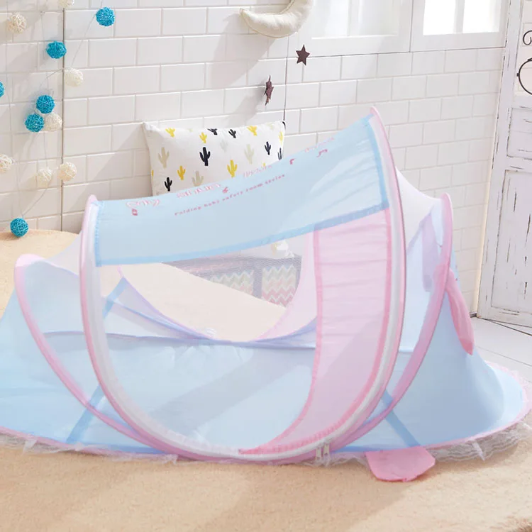Zogift New Foldable Baby Mosquito Net Dog Shape Bed Mosquito Net Crib