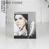 4*6'' Jinnhome new design +beautiful women Powder glass bevel frame+ glass photo frame two-way display