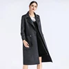 Wholesale High Quality Popular Handmade Ladies Fashion Clothing Wool Blend Long Women Coat