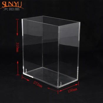 clear plastic hinged boxes