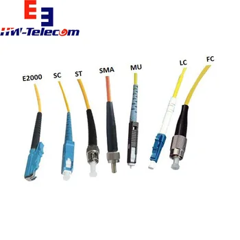 2018 Lc Sc St Fc Mu E2000 Sma Din Fiber Optic Patch Cord/communication ...