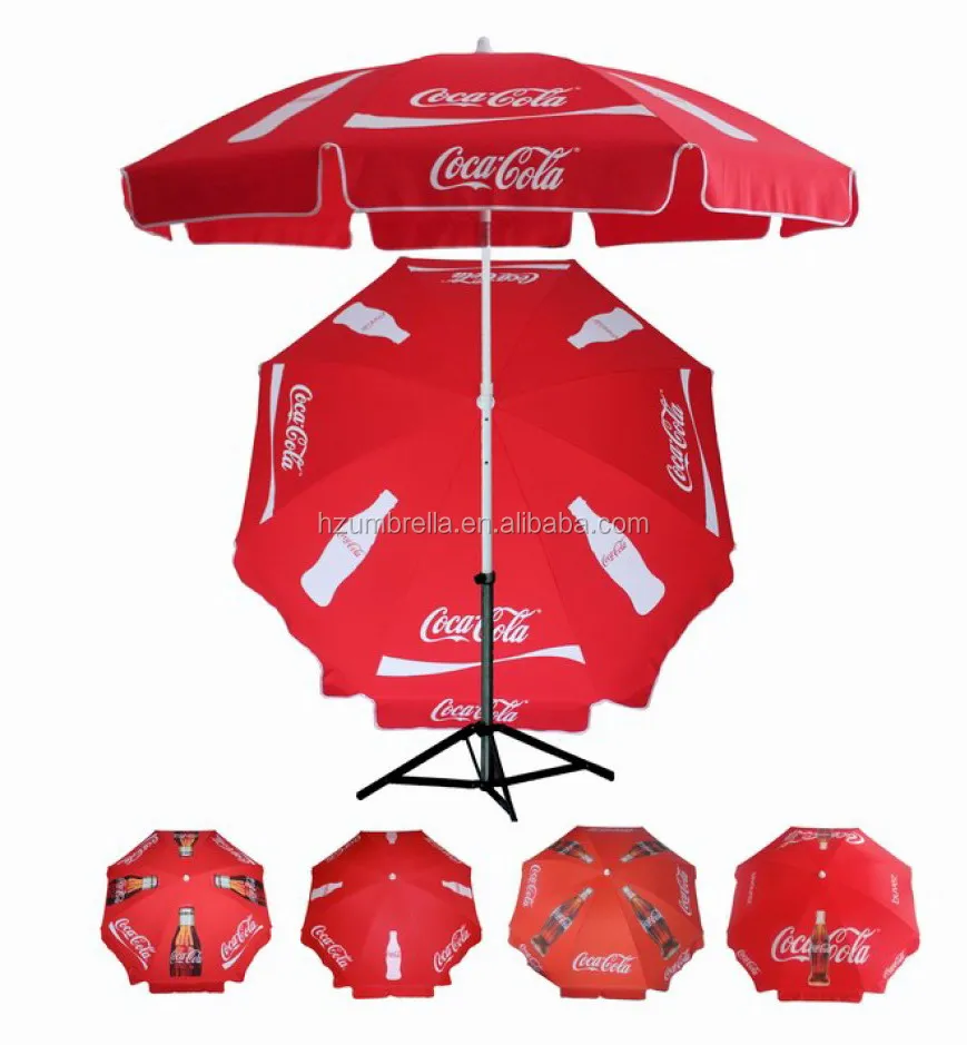 Coca Red 280g Pvc Outdoor Parasol Umbrella,Sun Brand Umbrella Buy Sun